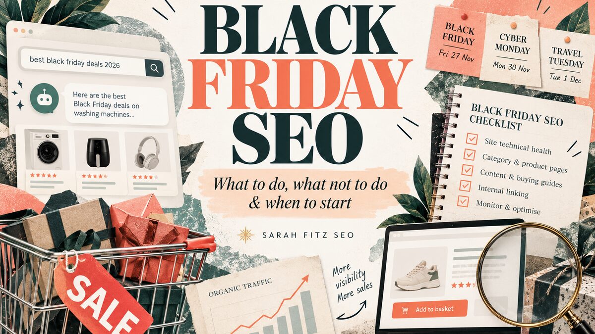 Black Friday SEO 2026: What to Do, What to Avoid & When to Start cover image